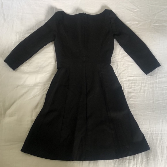 🌟 NWOT J. Crew Sheath Dress, Black, Size 0 - Picture 5 of 10